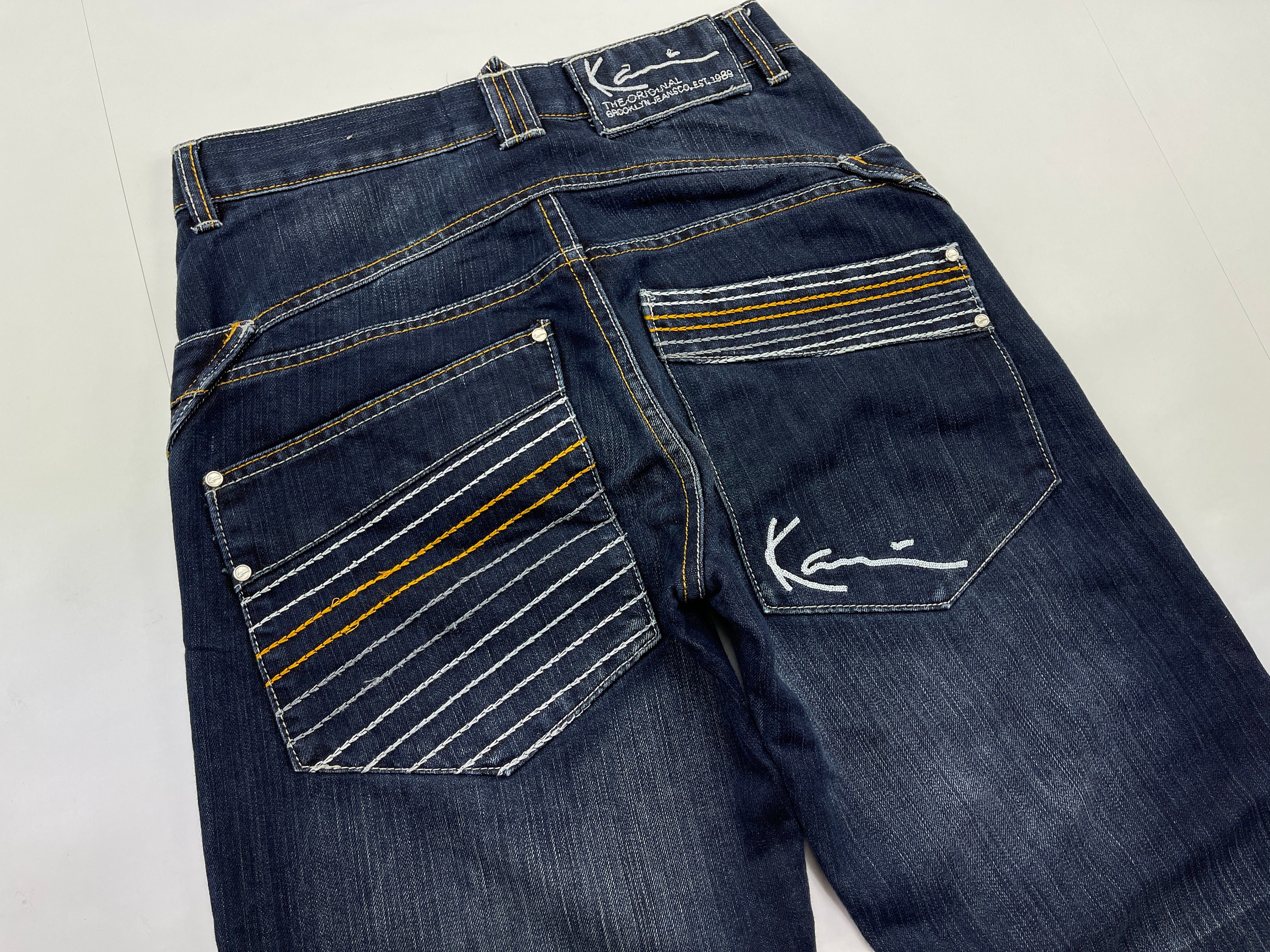 KARL KANI jeans vintage baggy Kani jeans loose blue 90s hip | Etsy