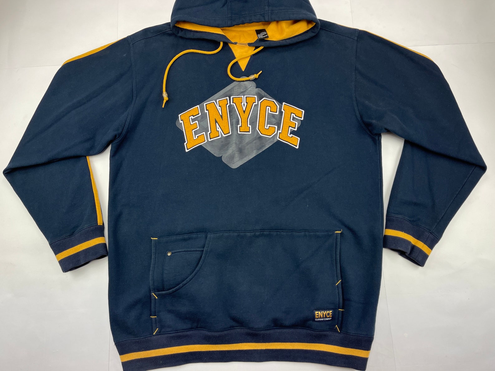Enyce Hoodie Blue Vintage 90s Hip Hop Clothing 1990s - Etsy