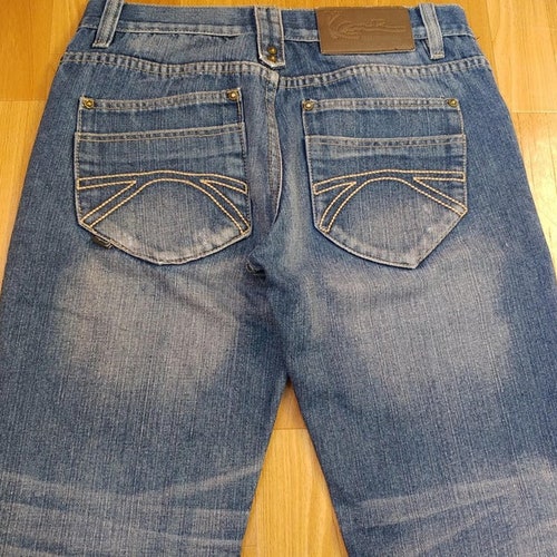 RUFF RYDERS Jeans Vintage Baggy Blue Jeans 90s Hip-hop | Etsy