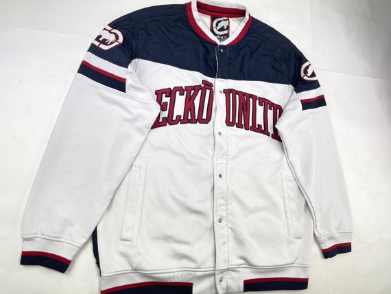 ECKO UNLTD chaqueta blanco chaqueta Ecko vintage ropa de Etsy España