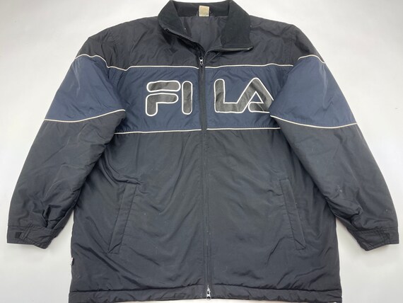Vintage fila windbreaker jacket sales