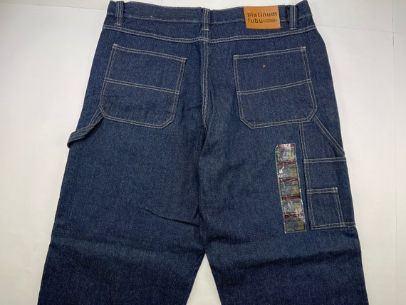 90s hip-hop clothing Platinum FUBU jeans rap 1990s hip hop size W 32 old school streetwear Harlem Globetrotters vintage baggy pants