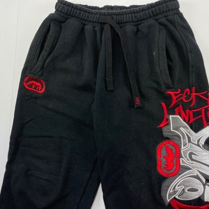 Ecko Unltd pants black vintage baggy 90s hip hop clothing | Etsy
