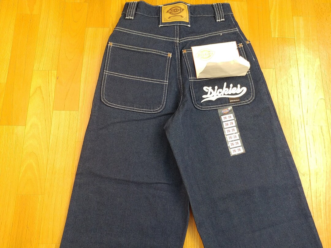 New Dickies Jeans Vintage Baggy Jeans Deadstock Big Daddy Etsy