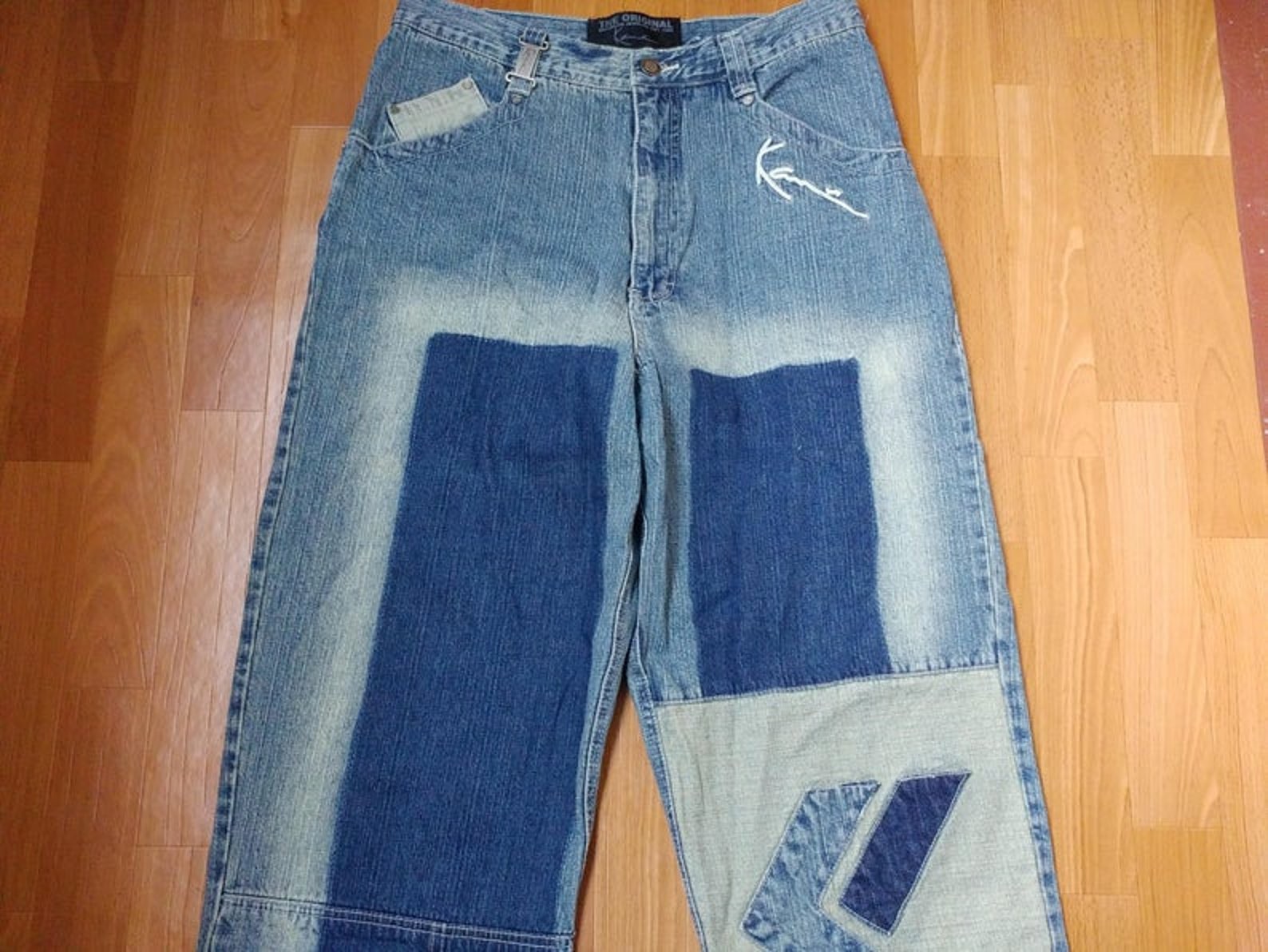 KARL KANI Jeans Light Blue Vintage Baggy Kani Jeans Loose - Etsy