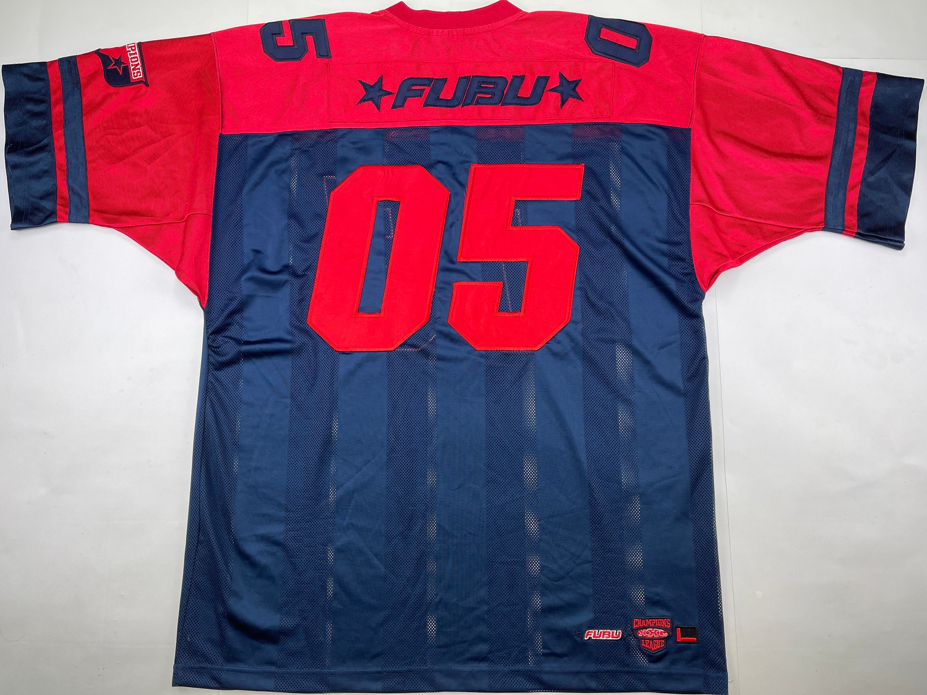 FUBU Jersey Blue Fubu 05 Vintage Hip Hop Tshirt 90s Hip Etsy