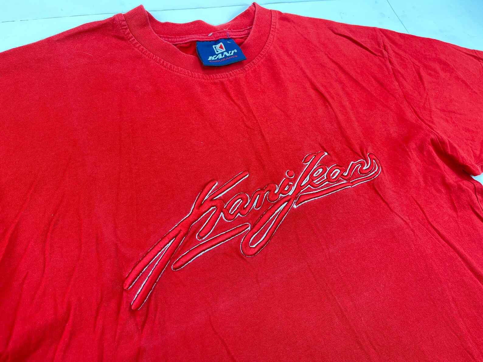 KARL KANI Jersey Red Kani Endurance Vintage Hip Hop - Etsy