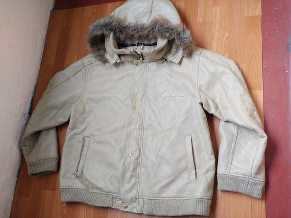 Karl Kani Jacket Vintage Beige Genuine 