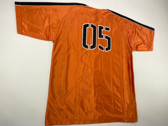 FUBU jersey, orange, vintage hip hop t 