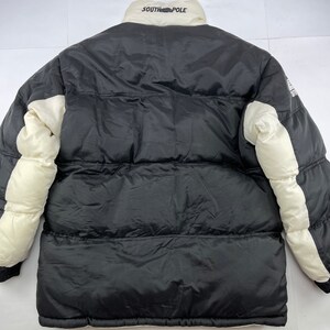 SOUTHPOLE Jacket Black Vintage South Pole Puffer Jacket 90s - Etsy