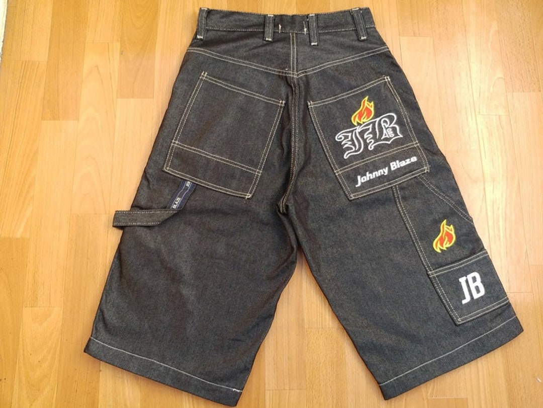 JOHNNY BLAZE Jeans Shorts Official Wu Wear Jeans Method Man