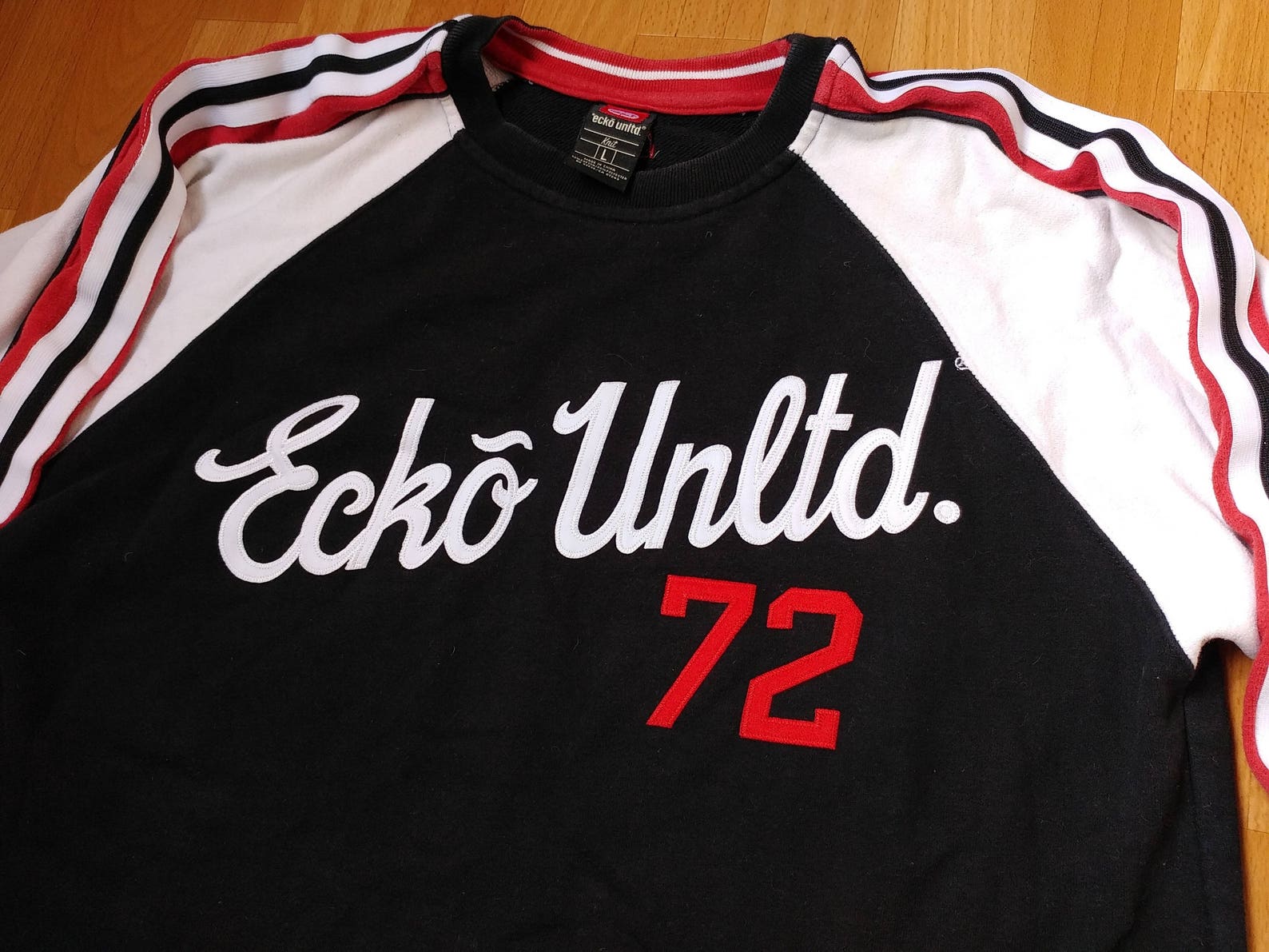 ECKO UNLTD Jersey Vintage Black Shirt 90s Hip-hop Clothing | Etsy
