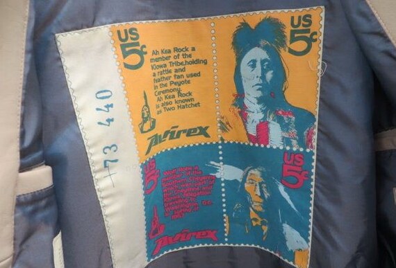 AVIREX Leather Jacket Black Ah Kea 