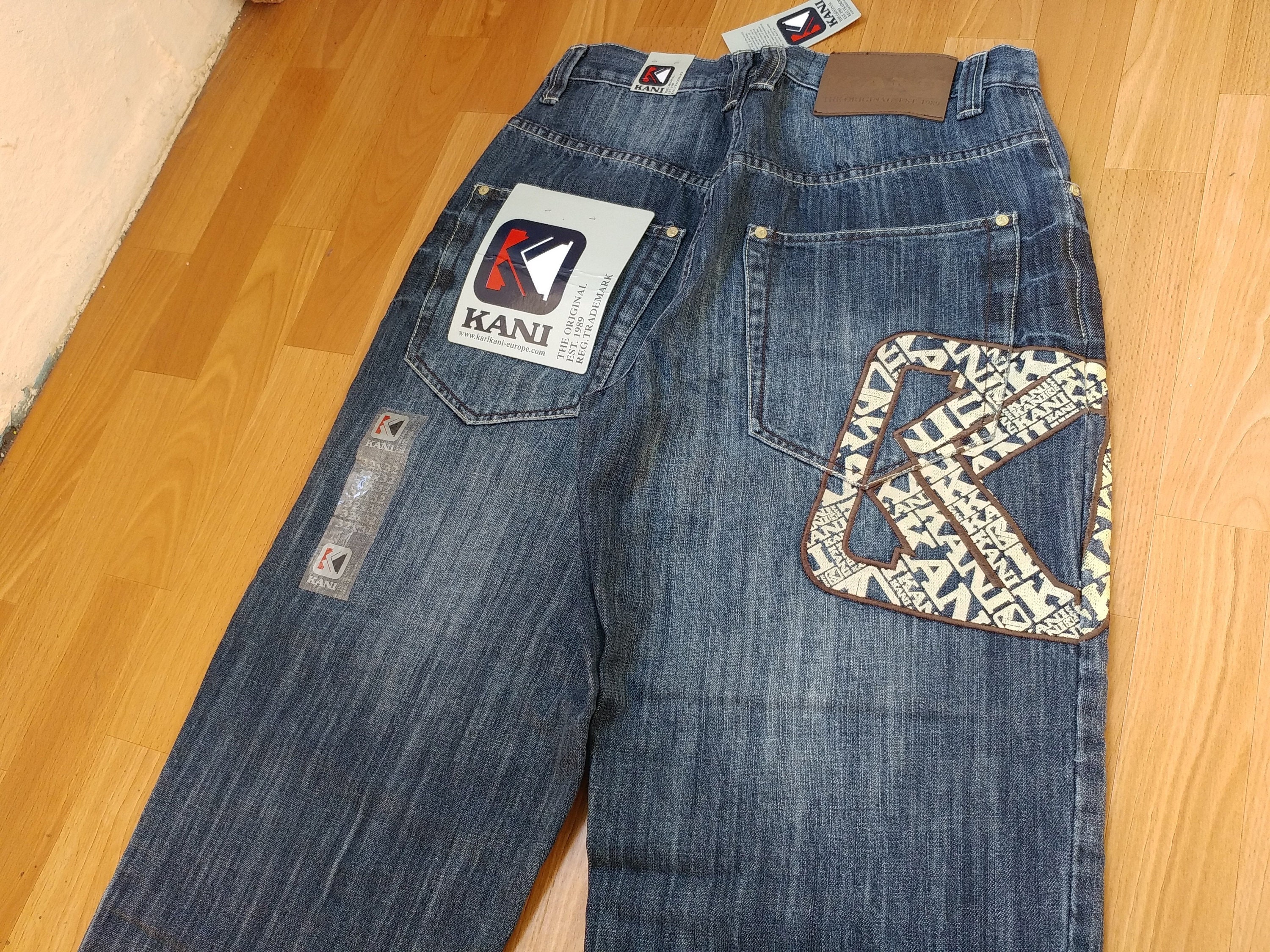 New KARL KANI Jeans Old School Deadstock Baggy Loose Vintage - Etsy