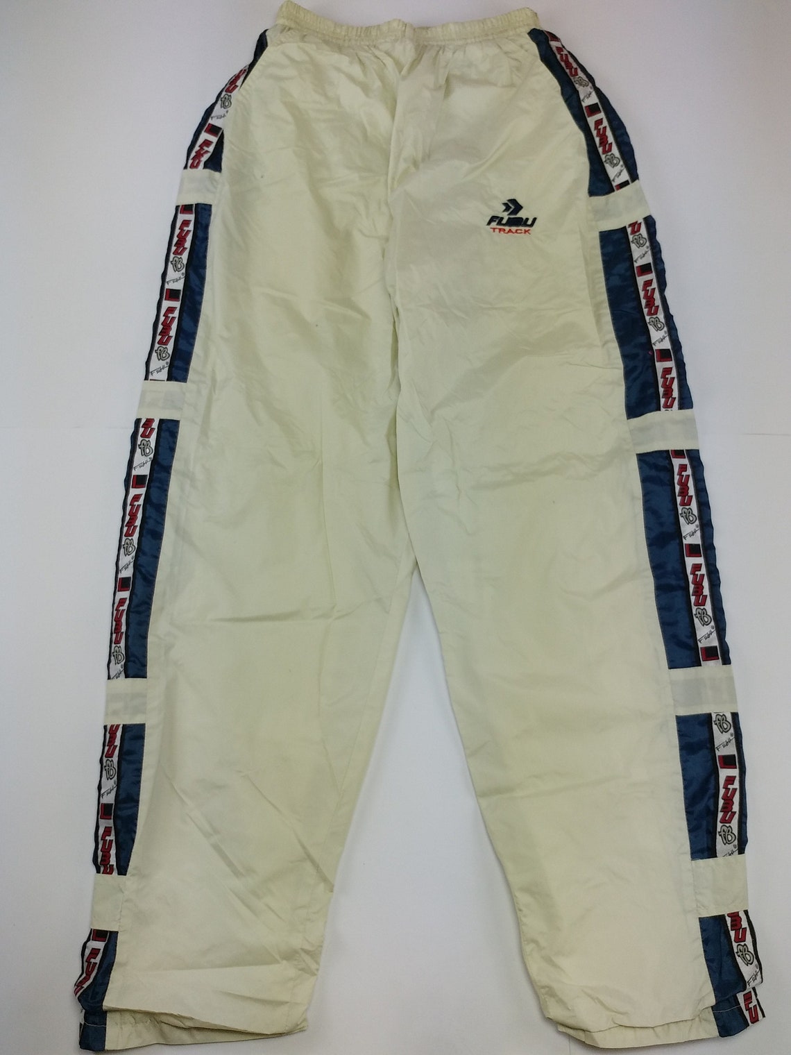 FUBU Pants Beige Vintage Baggy Jeans Tape Carpenter Loose - Etsy