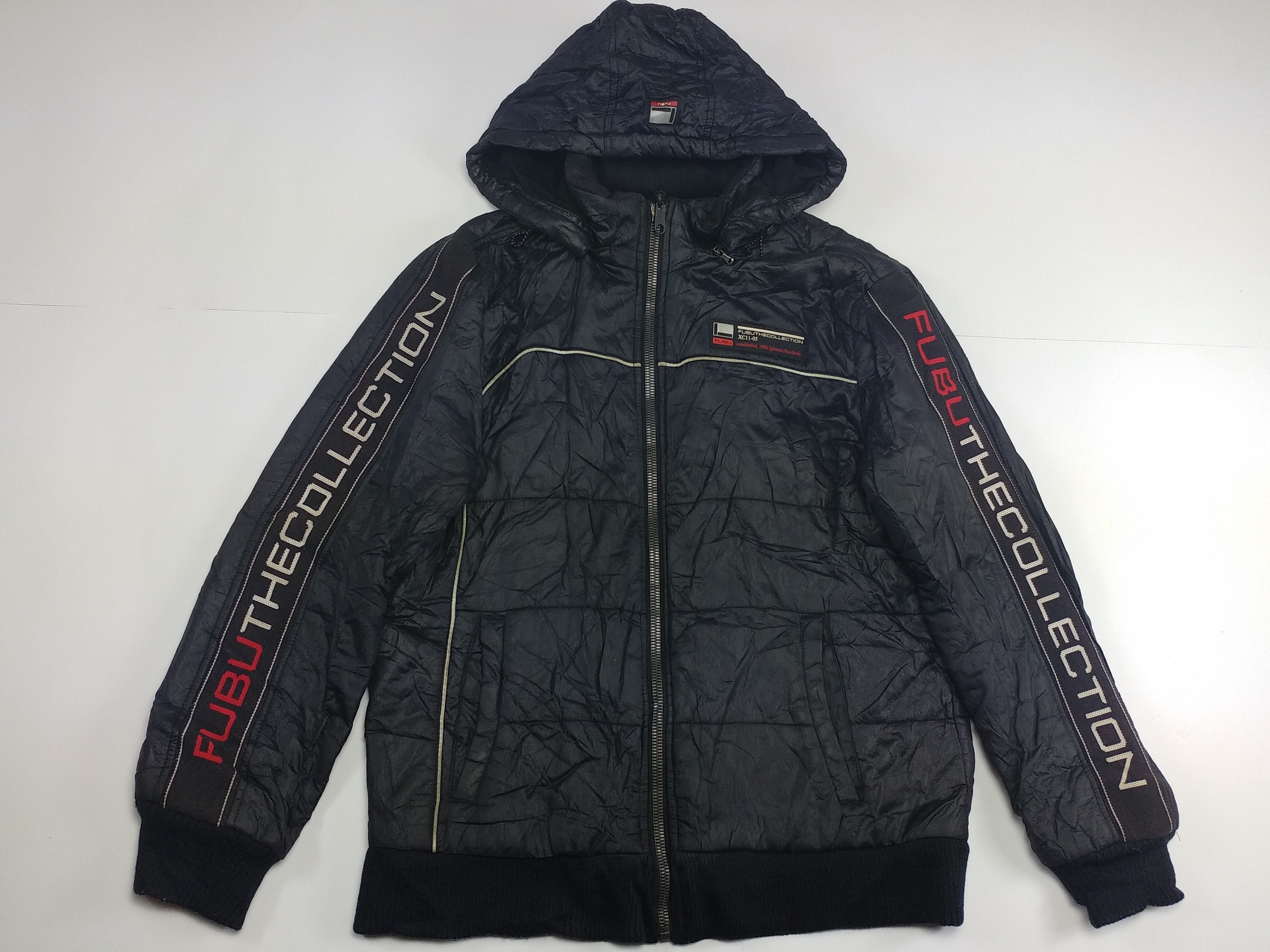 FUBU jacket blue vintage hip-hop denim jacket jeans 90s | Etsy