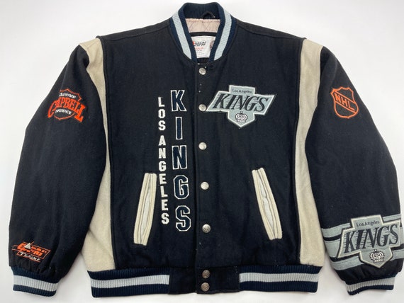 NHL Los Angeles Kings Jacket Wool Campri Teamline Vintage 
