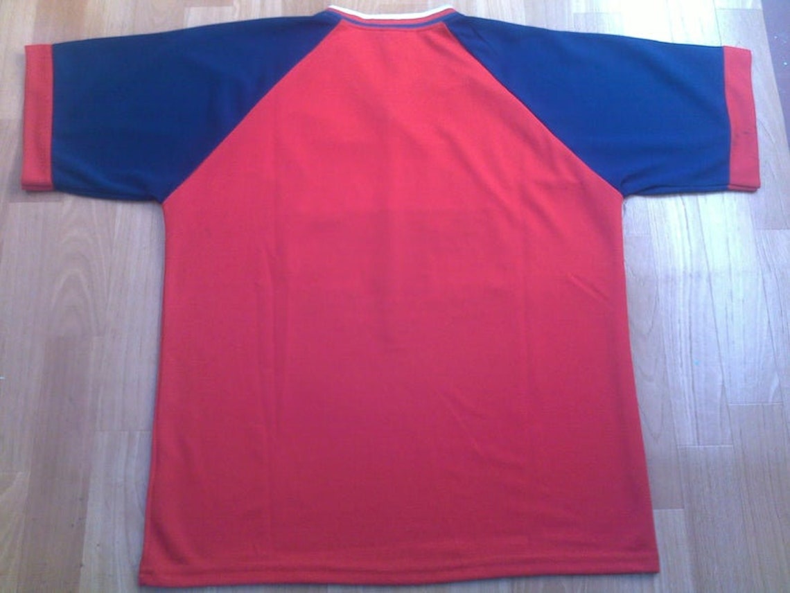PELLE PELLE t-shirt vintage red Marc Buchanan jersey 90s hip | Etsy