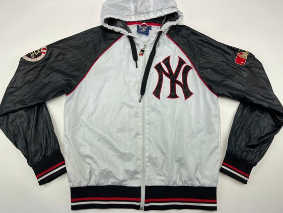 MLB New York Yankees Jacket, Gray, Cooperstown Collection, Vintage