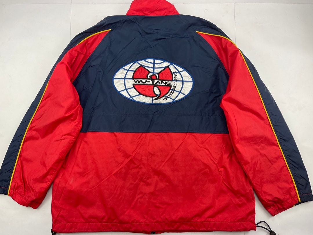 WU WEAR Jacket Vintage Wu-tang Windbreaker 90s Hip Hop - Etsy