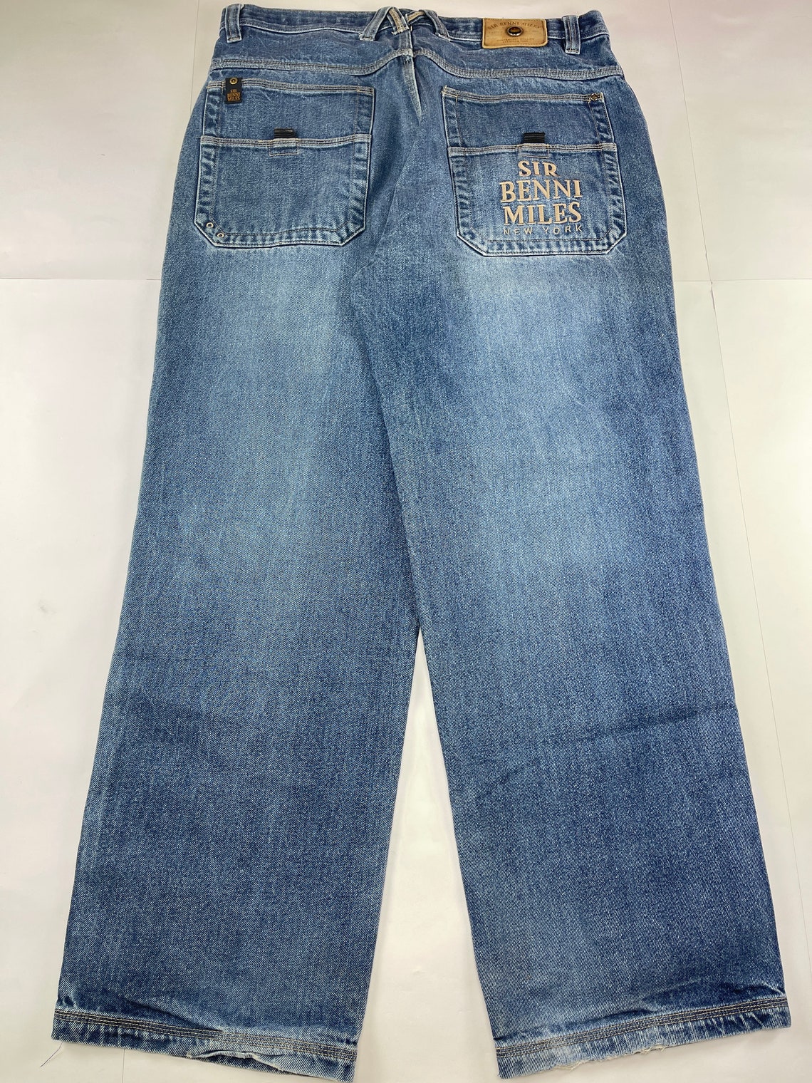 Sir Benni Miles jeans blue vintage baggy jeans 90s hip hop | Etsy