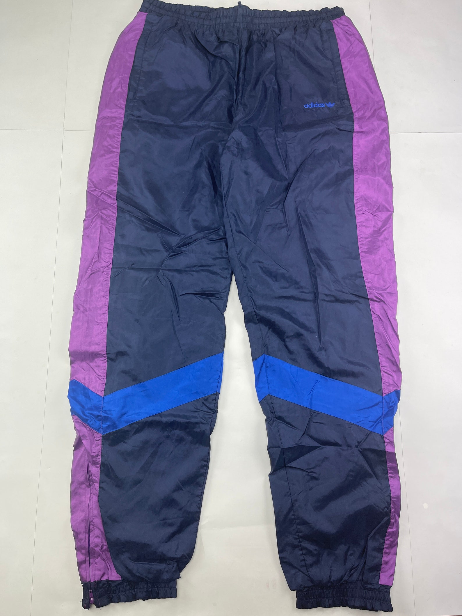 ADIDAS tracksuit neon purple vintage track suit jacket Etsy