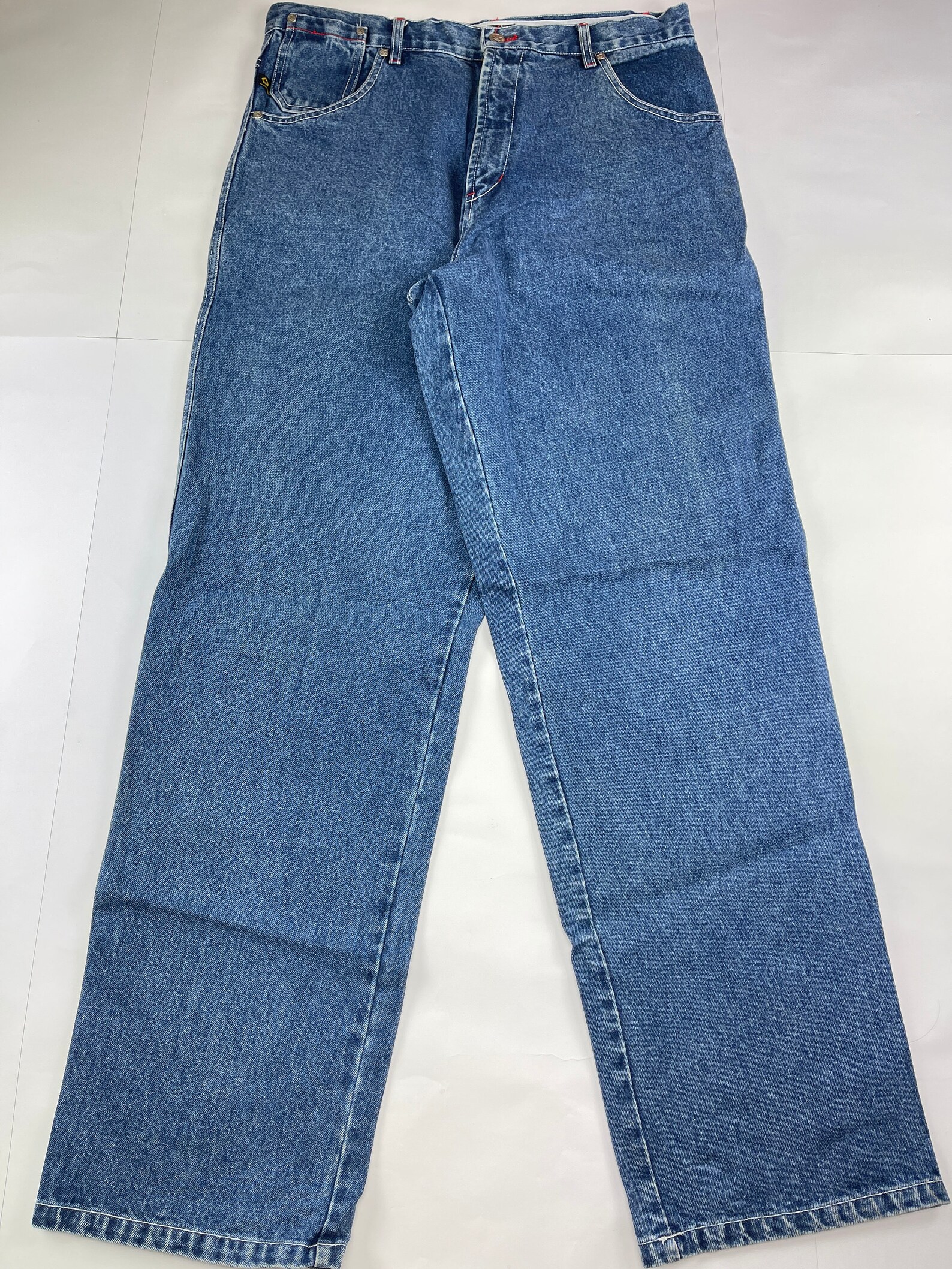 TRIBAL Gear Jeans Blue Vintage Baggy Jeans 90s Hip Hop | Etsy