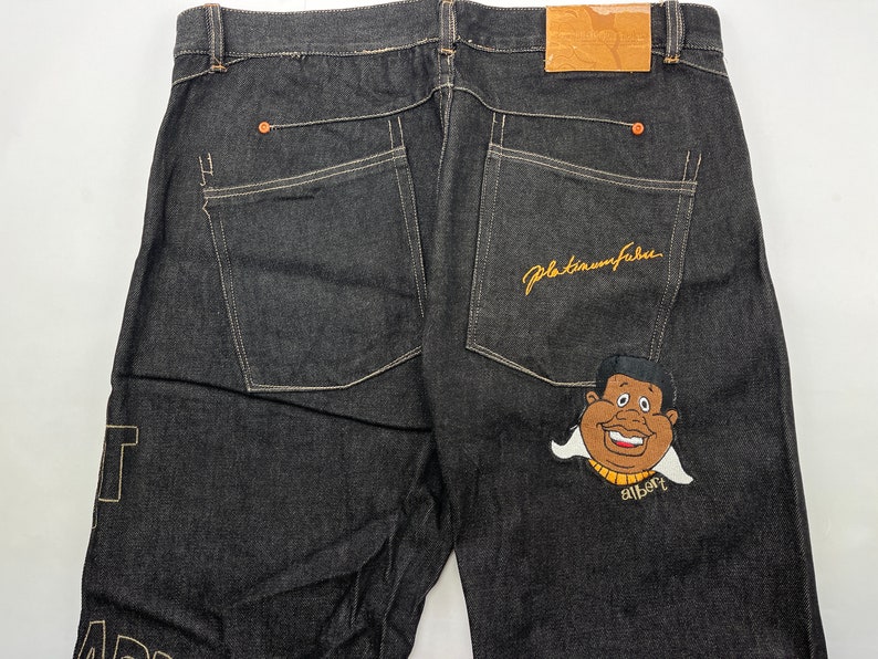 Platinum FUBU jeans vintage baggy pants old school Etsy