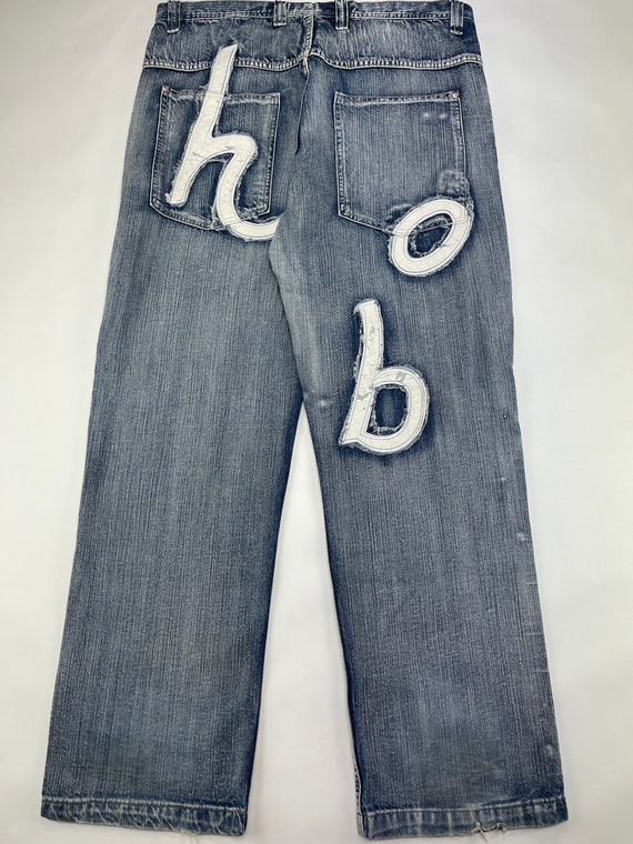 Hoodboyz Jeans Blue Vintage Baggy Jeans 90s Hip Hop | Etsy