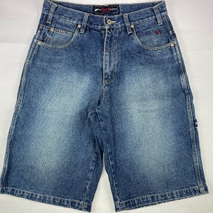 Phat Farm shorts vintage jeans shorts 90s hip hop clothing | Etsy