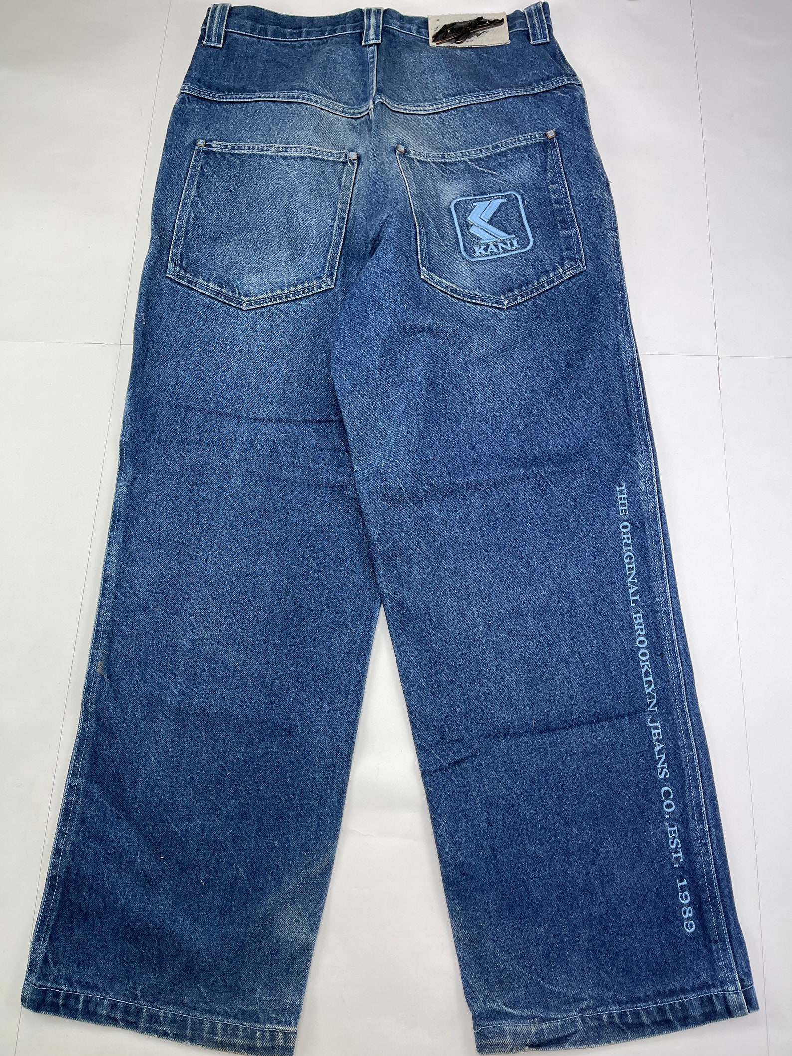 KARL KANI Jeans Vintage Baggy Kani Jeans Loose Blue 90s Hip - Etsy