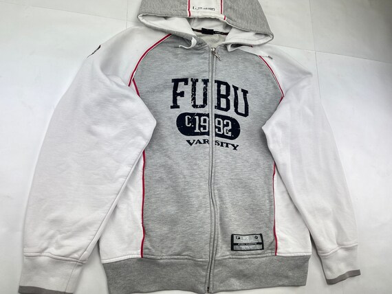 FUBU Hoodie weiß vintage Fubu Sweatshirt 90er Hip Hop - Etsy.de