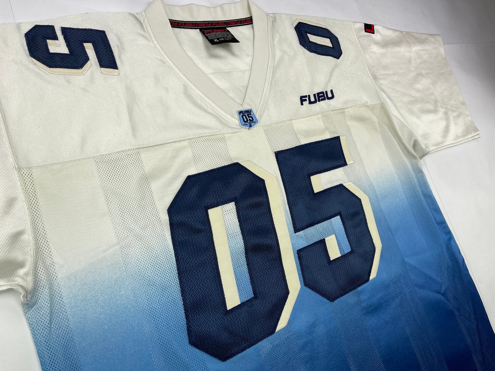FUBU Jersey Blue Fubu 05 Vintage Hip Hop Tshirt 90s Hip Etsy