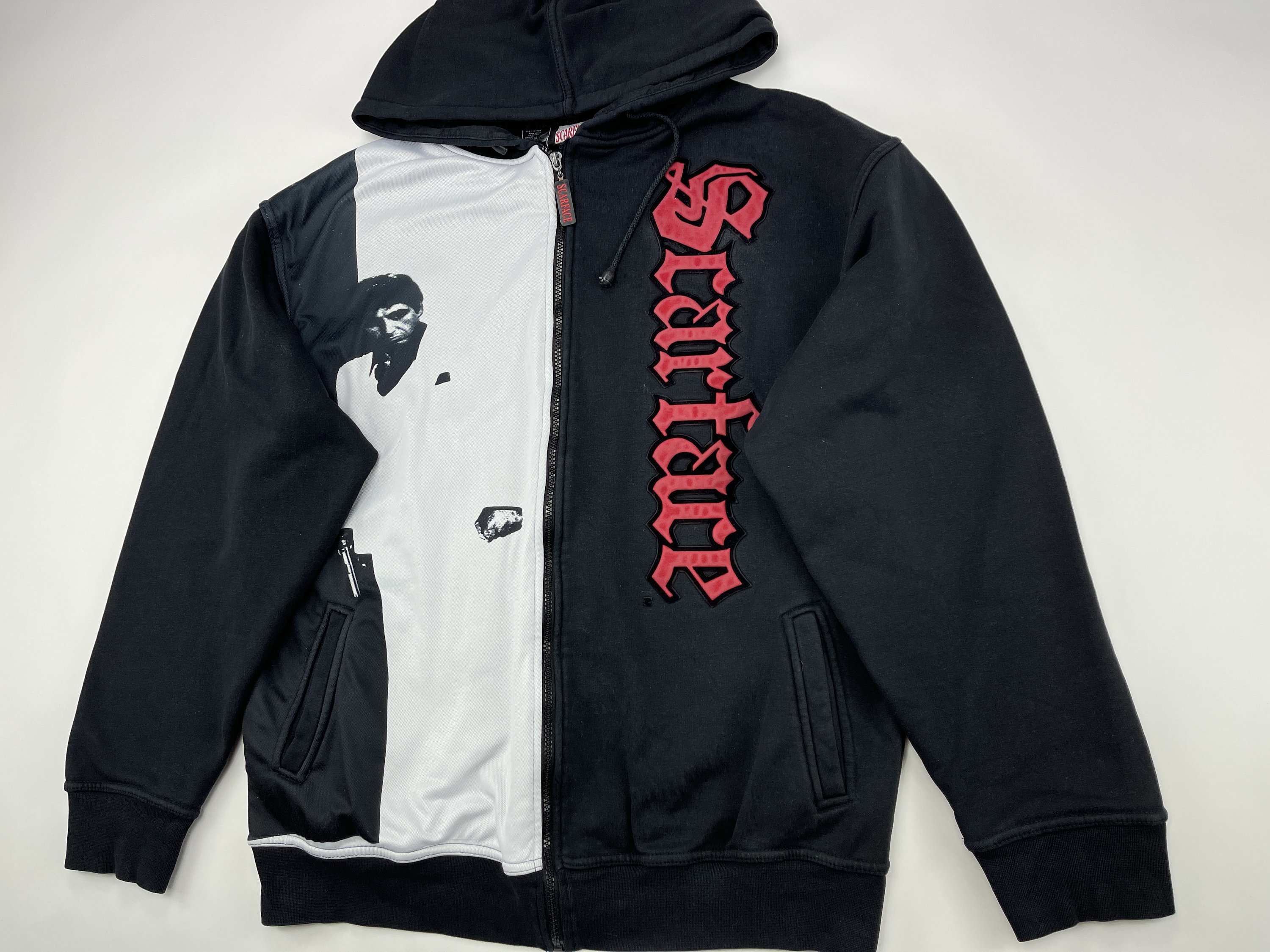 scarface hoodie black