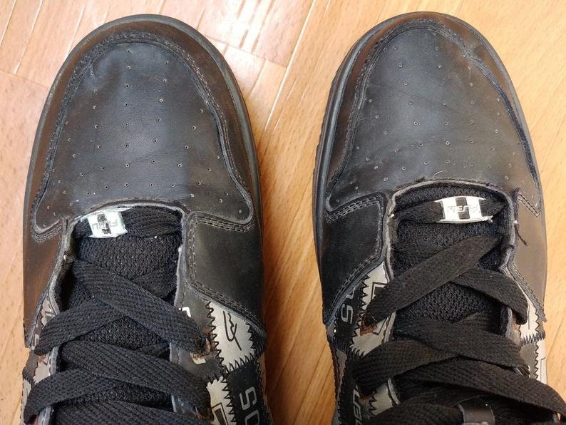 FUBU sneakers black vintage hip hop shoes 90s hiphop Etsy