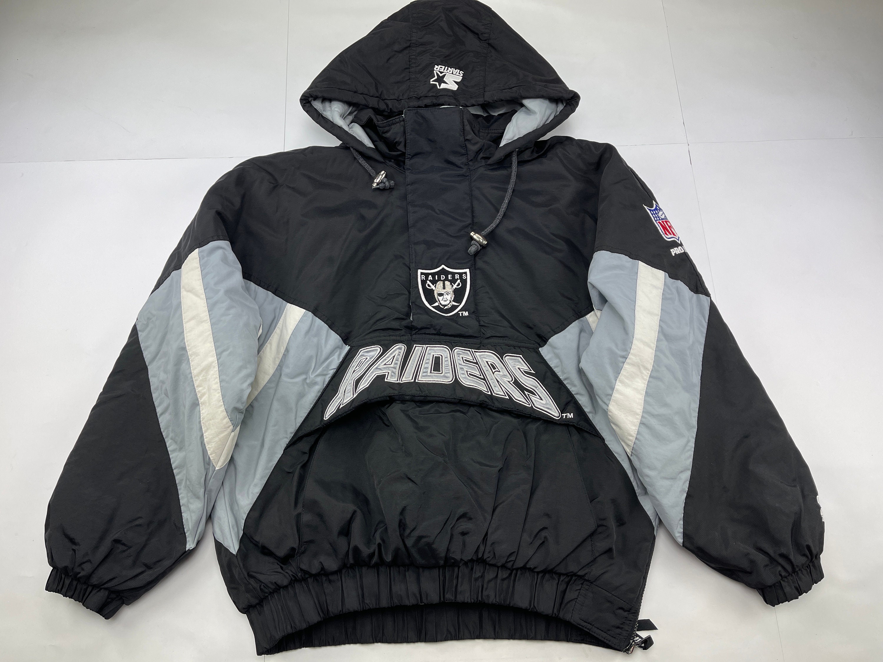 NFL STARTER Oakland Raiders Jacket Los Angeles Vintage Etsy