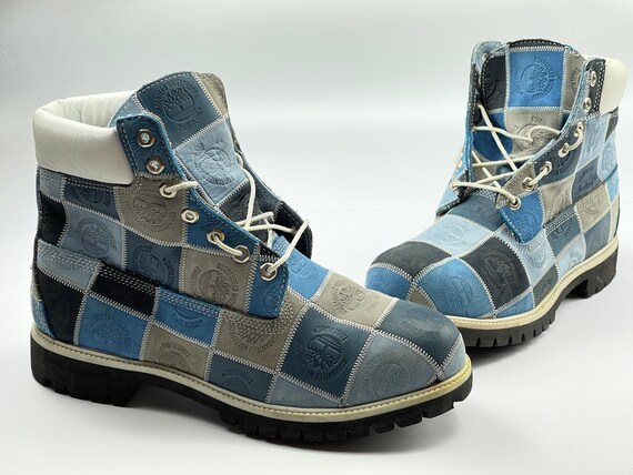 timberland patchwork boots