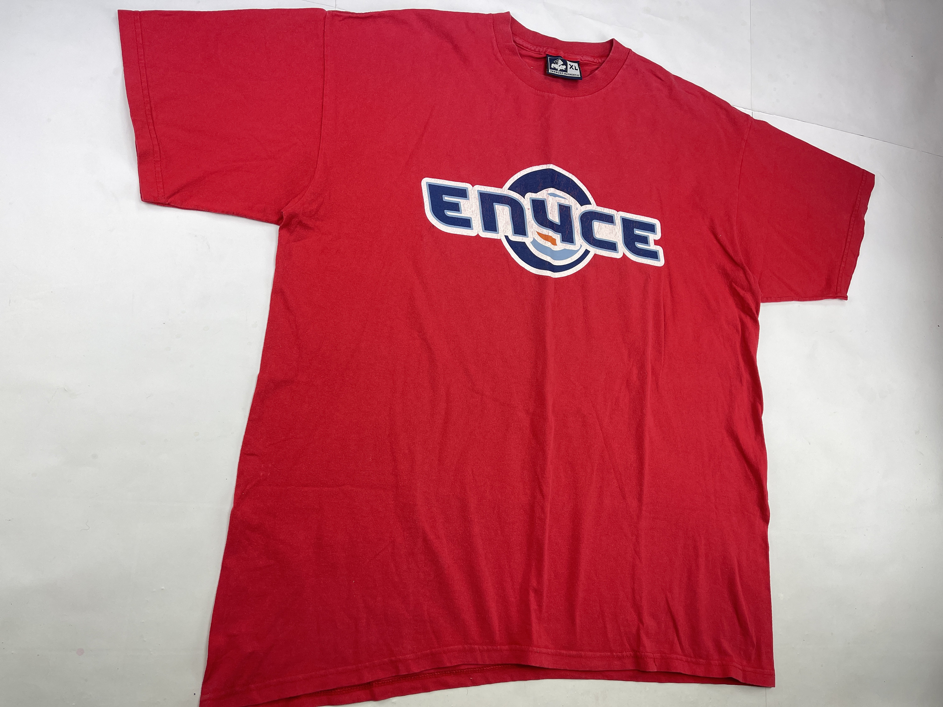 Enyce Tshirt Red Vintage 90s Hip Hop Clothing 1990s Etsy Canada