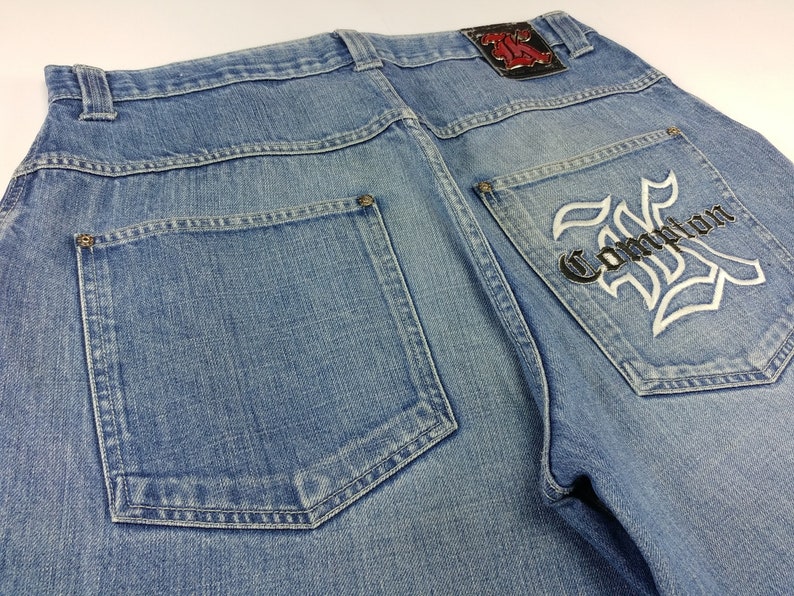 KARL KANI Jeans Compton LA Vintage Baggy Kani Jeans Loose - Etsy