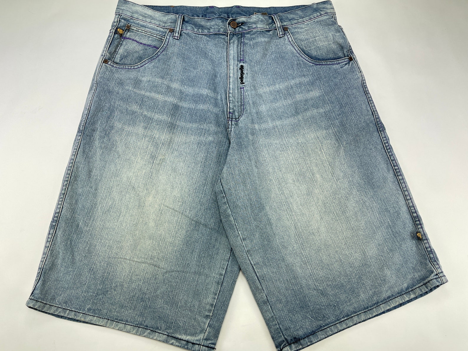 PELLE PELLE jeans shorts light blue vintage Marc Buchanan | Etsy