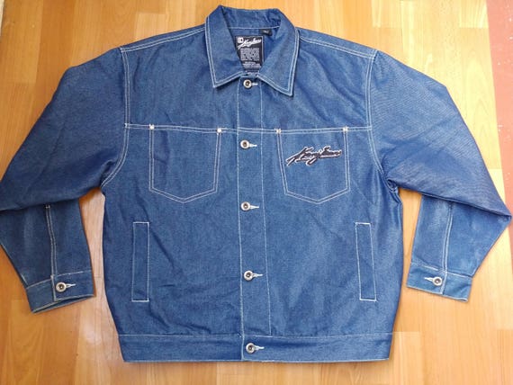 karl kani jeans jacket