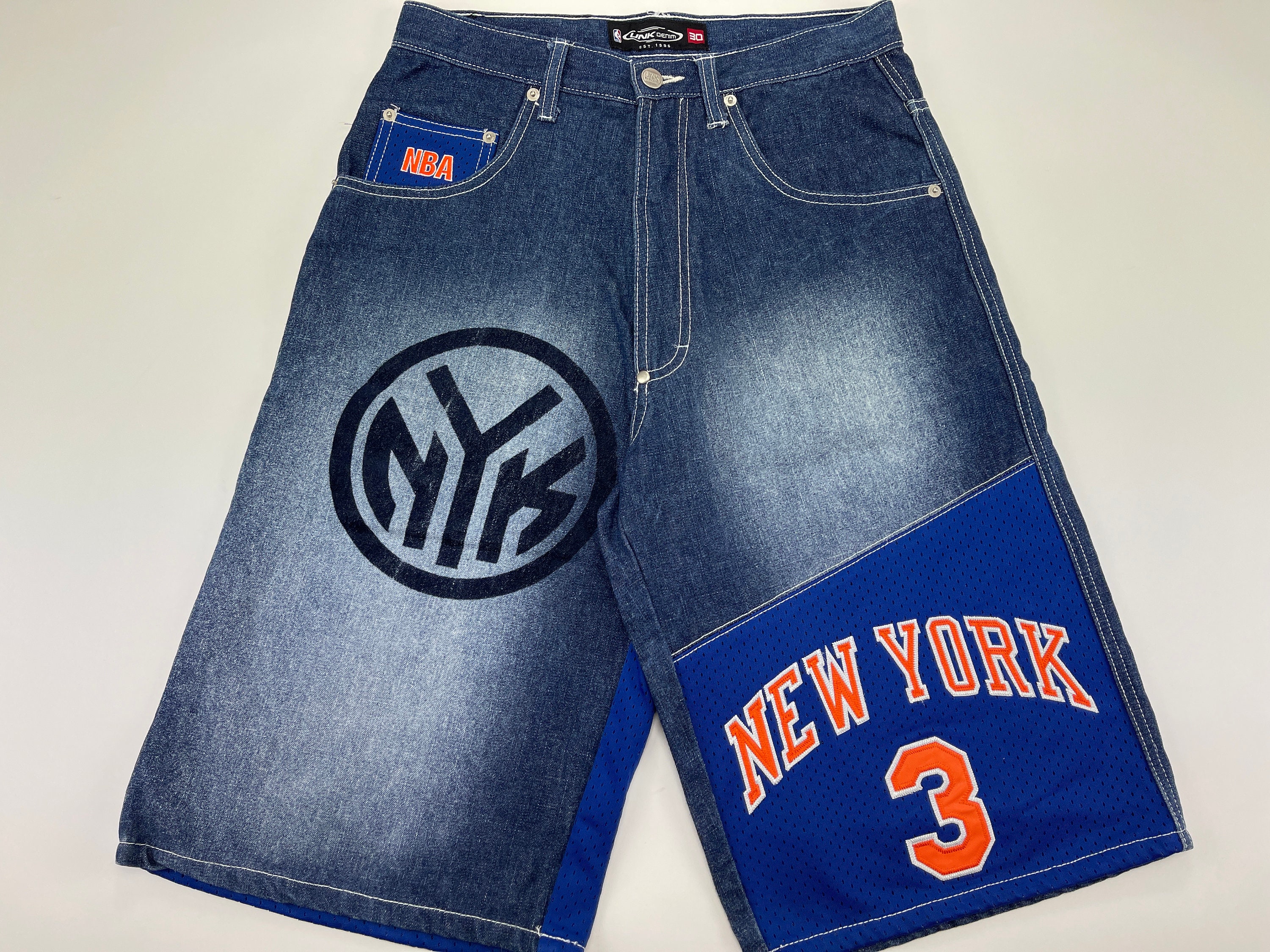 Blue Jordan NBA New York Knicks Swingman Shorts