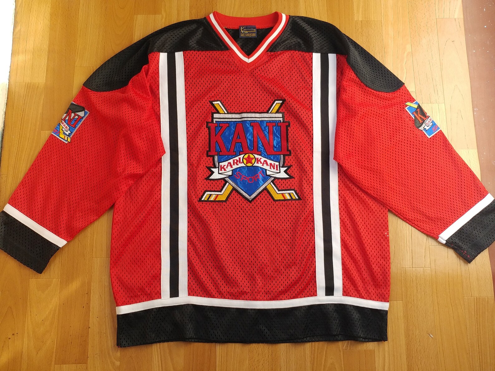 karl kani t shirt red