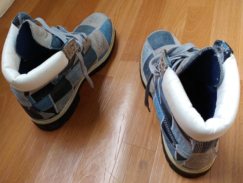 TIMBERLAND boots vintage hip hop shoes 90s hiphop