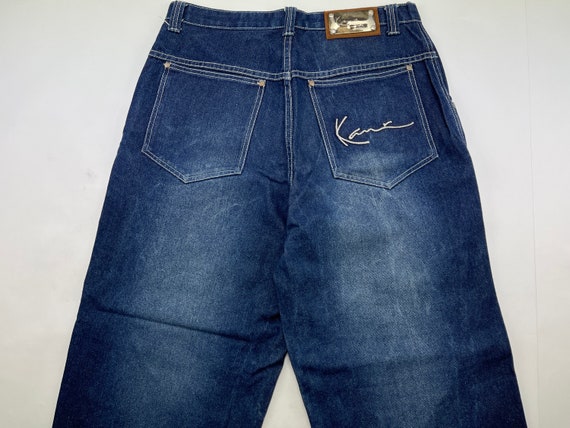 KARL KANI Jeans Vintage Baggy Kani Jeans Loose Blue 90s Hip | Etsy