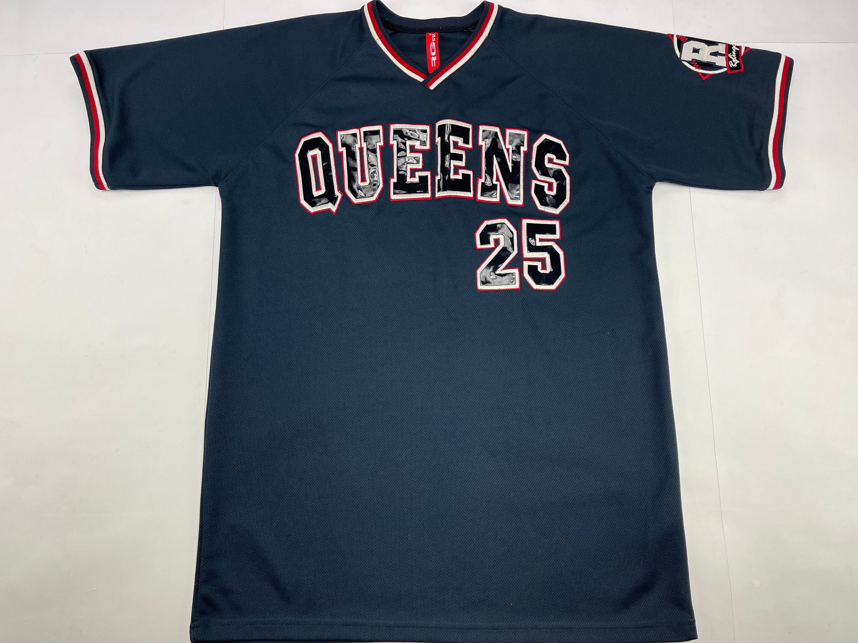 Queens Jersey Vintage New York Tshirt 90s Hip Hop Clothing Etsy UK