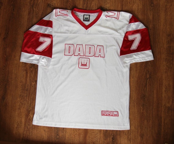 Dada Supreme jersey, white vintage hip-hop t-shirt