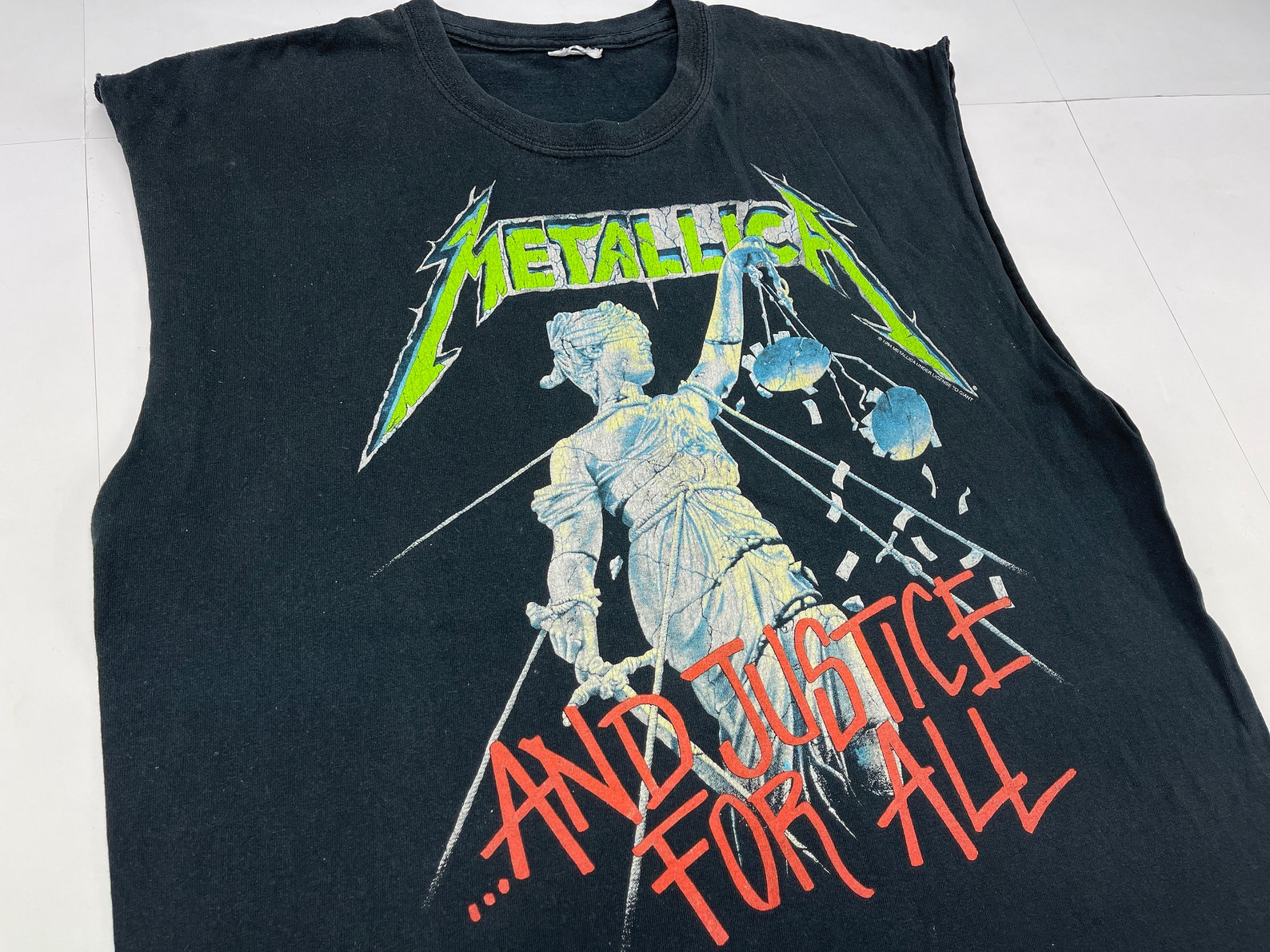 Vintage METALLICA T-shirt and Justice for All Ride the | Etsy