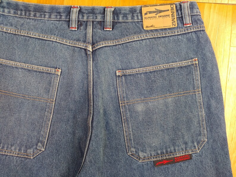 Nas Illmatic Designz Jeans Blue Vintage 