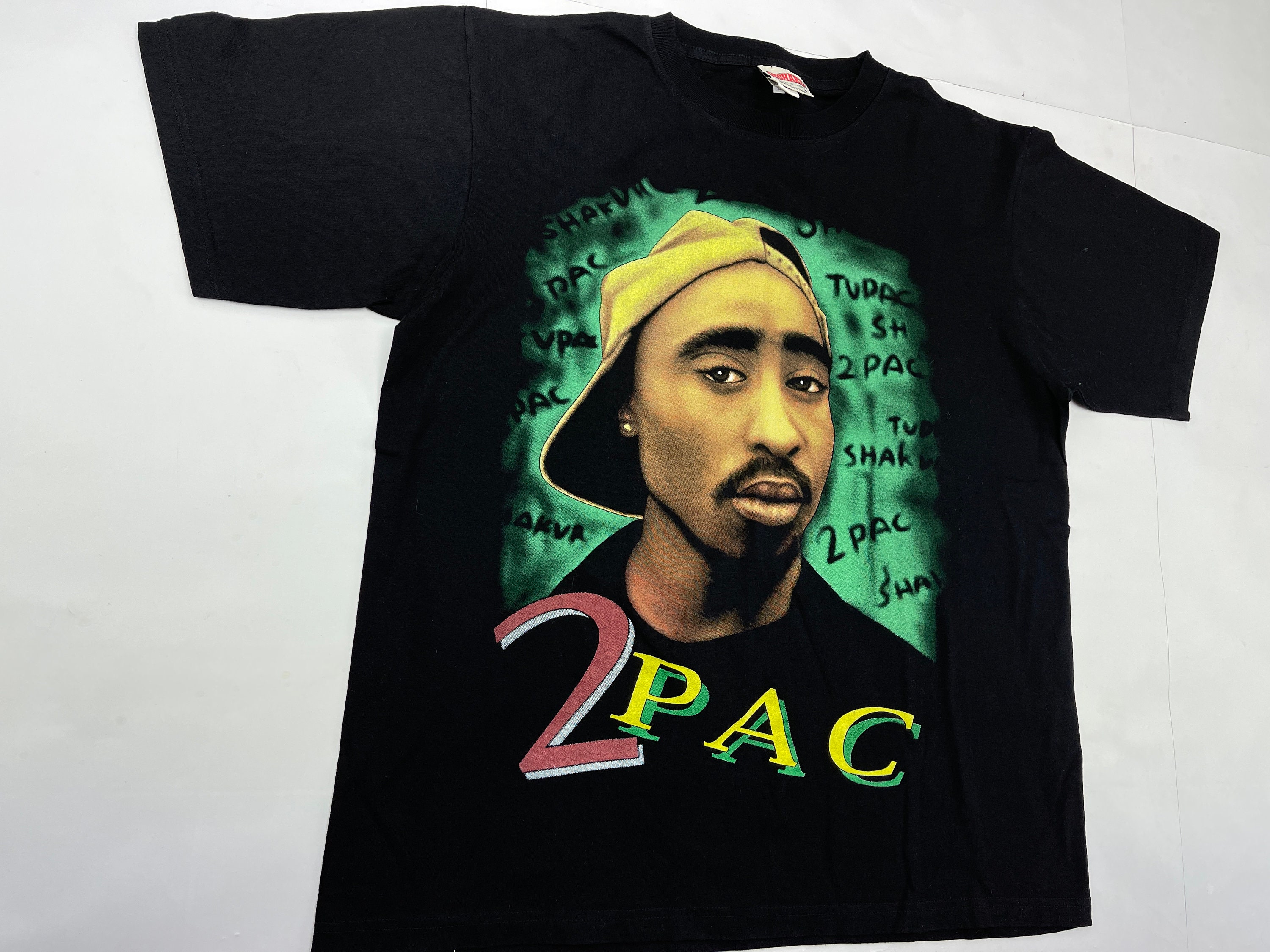 2pac T-shirt Black Tupac Shirt Makaveli Shirt 90s Hip Hop -  Israel